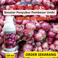 Pupuk Super Booster Bawang Merah Pupuk Organik Cair Bawang Merah Pupuk Pembesar Bawang Merah aman.