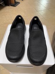 Skechers Go Walk 黑色網面 slip-on 健步鞋