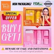 BEAUTY VAULT REJUVENATING SET BEAUTY VAULT GLASS SKIN ESSENTIALS REJUVENATING SET