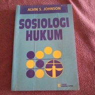 LEGAL SOCIOLOGY BOOK - ALVIN S JOHNSON