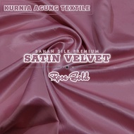 05 meter Kain Tile Bordir Etnik Brokat Lace Etnik Sapto Sumba Premium Warna ROSE GOLD Motif Bunga Da