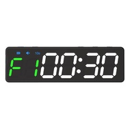 LINSBAYWU Portable Gym Timer with ic Back Rechargeable Mini Gym Timer Exercise Timer Countdown/up Fi