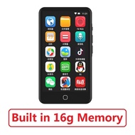 RUIZU H5แอนดรอยด์ Wi-Fi Bluetooth5.0 MP4แตะหน้าจอเต็มเครื่องเล่นเพลงวีดีโอ4.5นิ้ว16GB พร้อมระบบ FM บ