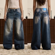 HOMEBOY กางเกงยีนส์ขายาว HB.OG.BAGGY.JEAN  คอตตอนโพลี่เอสเตอร์  ใส่ไปทำงานได้