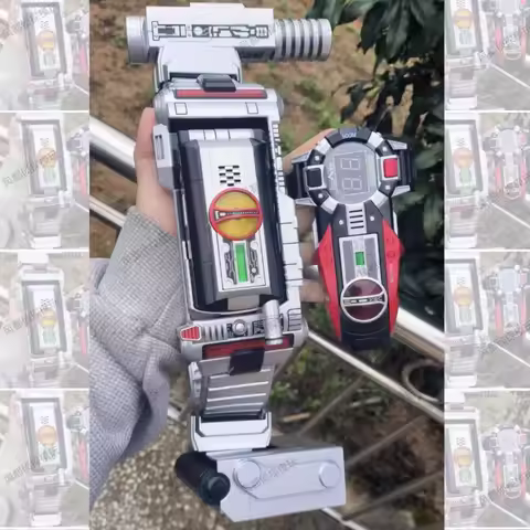 In Stock Ko Kamen Rider 555 Gloves Kicks Faiz2.0 Luxury Version Accessories Camera Flashlight Motorc