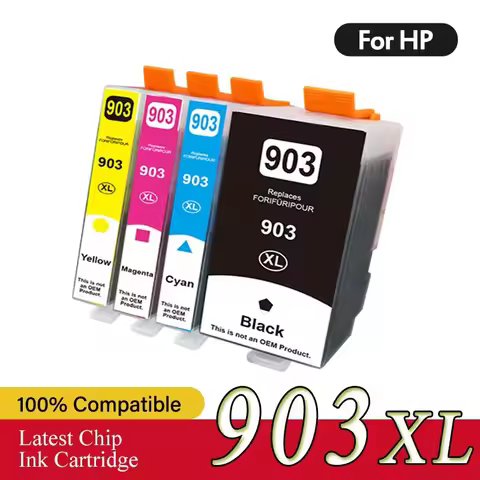 903XL 903 XL For HP903 Ink Cartridge Compatible For HP Officejet Pro 6950 6951 6954 6960 6970 6975 6