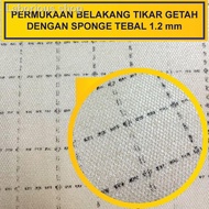 ▨♙Tikar Getah sponge tertebal 1.2mm Gulung Besar 1.83m x 22m (6kaki 72kaki)