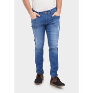 DELTA JB Boss Skinny Destroy Ripped Jeans Men's Stretch Jeans