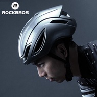 ROCKBROS Cycling Integrally-molded Bike Helmet Bicycle MTB Road Ultralight Aero Helmet Men Safety Helmet Bike Equipment