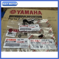 Original HLY Yamaha RXZ FRONT BRAKE HOSE HOLDER BRACKET 55K-25875-00 break & screw ORI 98507-06012 T