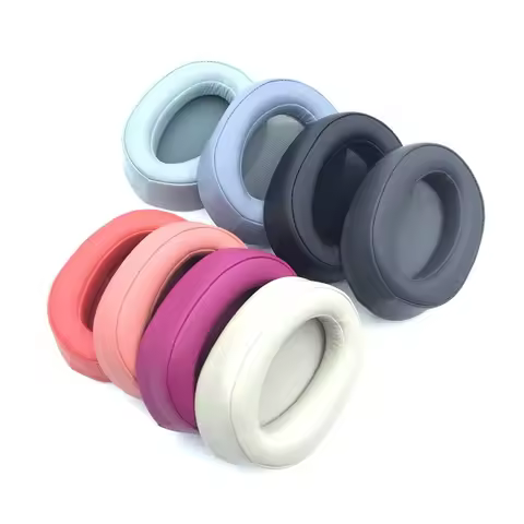 Replacement Ear pads for Sony MDR-100ABN WH-H900N Headphones Memory Foam Ear Cushions High Quality E