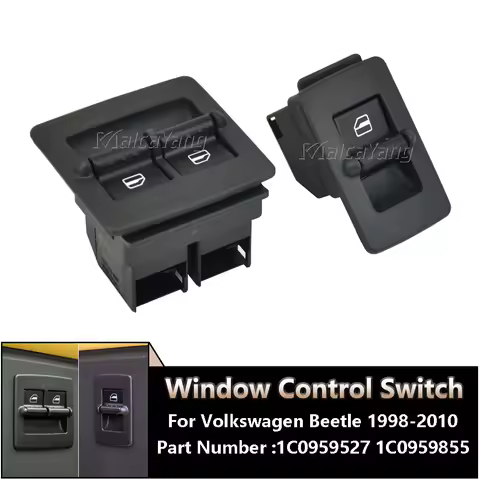 New Window Switch Left / Right For 1998 1999 2000 2001 2002 2003 2004 - 2010 VW Volkswagen Beetle 1C