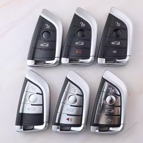 Car Key Fob Shell Case for BMW X1 X5 F15 X6 X5M X6M X7 F16 G30 5 7 Series G11 X1 F48 F39 F 2014+