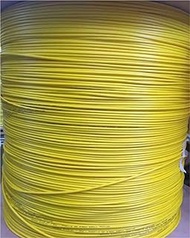 HAIZHI Fiber Optic Cable 9/125 um G652D 2mm Simplex Single-mode Yellow for FTTH SM SX Cable 4 km/Rol