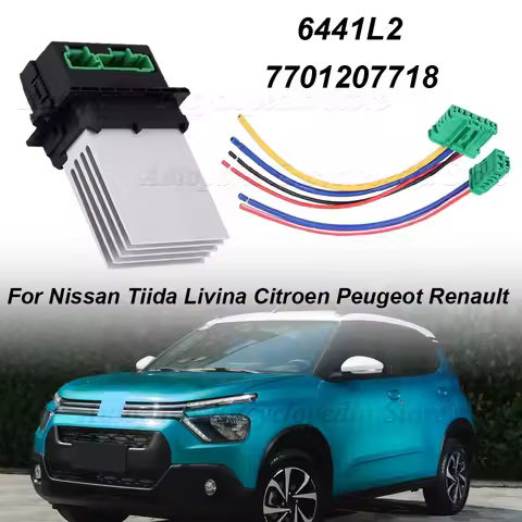7701207718 For Nissan Tiida Livina Citroen Peugeot Renault 27150ED70A Blower Motor Heater Fan Resist