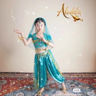 Girl Children Princess Jasmine Dance Performance Costume Indian Dance Exotic Style Xinjiang Ethnic F
