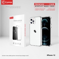 CASE Iphone 12 - Copper Acrylic Bening / Clear