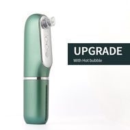 3-IN-1 Heating Microbubble Blackhead Remover Hot Nano Bubble Open Pore Water Cycle Vacuum Suction De