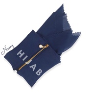 Hijab Resleting Zipper Segiempat Lasercut / Hijab Instan Zipper Resleting Polos / Hijab Instan