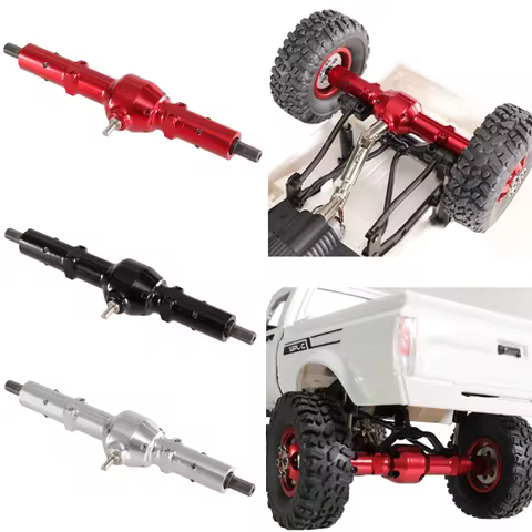 Metal Rear Portal Axle Assembly Upgrade Parts For Henglong WPL Feiyu JJRC D12 RC Truck Crawle