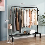 LG 150CM Stand Hanger Single Besi Kuat Rak Gantungan Baju Display Butik Stand Hanger Gawang