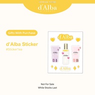 [GWP] dAlba Sticker 1pc (Not For Sale)