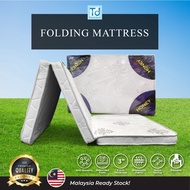 *Ready Stock* Honey 3-inch Foldable Mattress / Portable Folding Travel Mattress - Single 3’ x 3” / Tilam Lipat Bujang