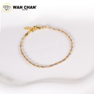 AG1 WAH CHAN S925 ITALIAN Silver Bracelet - Twisted Rope NSBLV002
