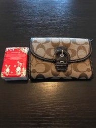 二手 coach wallet 銀包