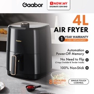 GAABOR 4L Air Fryer AF40M-BK03A | Knob Control Non Stick Coating Penggoreng Udara 空气炸锅