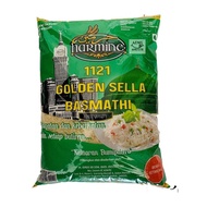 Harmine 1121 Golden Sella Basmathi Rice 5KG | Beras Pusa Cream Parboiled | BMF