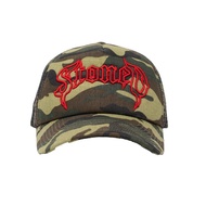 STONED & CO BLESSED 25: MILITARY TRUCKER CAP