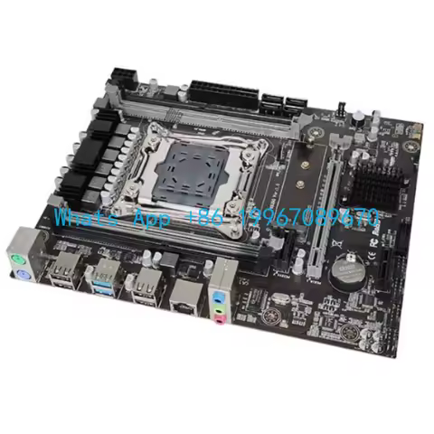New X99 dual main board DDR3 memory LGA2011-V3 pin E5 2678 2696V4cpu set