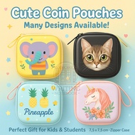 kids savings challenge Coin Holder with Zipper Square kids wallet kids ipon challenge