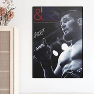 UFC Khabib Nurmagomedov Canvas Print Wall Art, Cool Home Decor Poster for Fans of MMA Sports, Elegan