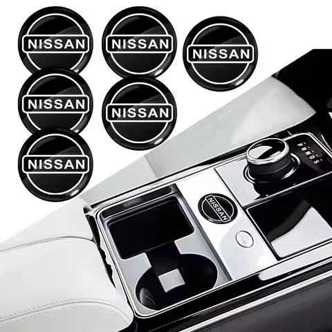 15mm Car keychain sticker door keychain sticker central control sticker For Nissan Qashqai X J10 J11