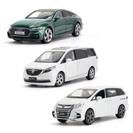 JKM Diecast car 1:32 BUICK GL8 Audi A7 HONDA ODYSSEY Car Models Alloy Diecast Toy Vehicle Doors Openable Auto Truck