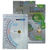 Deep Sea Aquarium Fish Tank Marine Test Sea Saltwater Hydrometer Salinity Meter