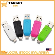 2 in 1 OTG Micro USB TF T-flash Card Reader USB OTG Card Reader Universal Micro USB TF SD Card Reade