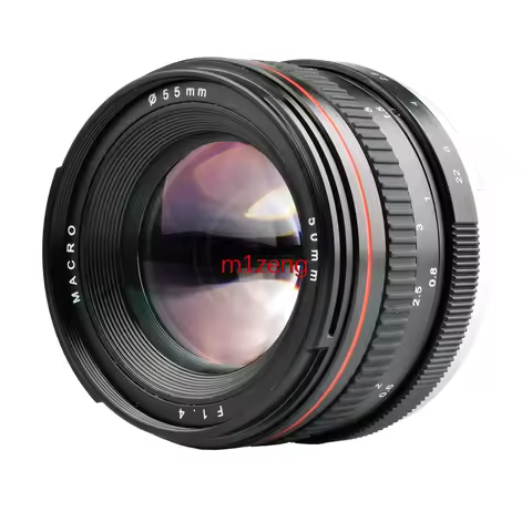 50mm f1.4 Standard Prime Full Frame Portrait Manual Focus Lens for canon eos 850D nikon f sony E mou
