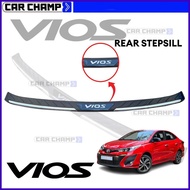 ➼ ⇩ ❅ ALL NEW Toyota Vios 2019 to 2025 OEM Rear Stepsill Rear Bumper Guard Step Sill Thailand Quali