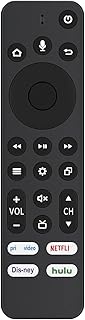 VINABTY NS-RCFNA-21 Voice Replacement Remote Control for Insignia TV Ns-32D510Na19 Ns-40D510Na21 Ns-