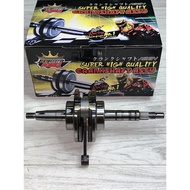 EX5 DREAM/EX5 CLASS-1/WAVE-125 CRANKSHAFT RACING JET UP 3mm/4mm HYPER KING (CRANK PIN KECIK) (RACING