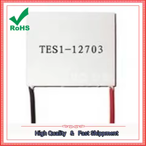TES1-12703 30 * 30MM Semiconductor Refrigeration Chip Micro low-power Refrigeration Chip For Export 