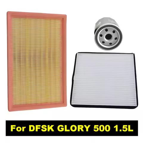2-3pcs Filter Set For DFSK 500 1.5L DFM GLORY FENGON 500 1.5L 2020 2021 2022 2023 Cabin Interior Air