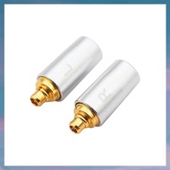 [hotkeystore.] 1Pair Earphone Jack Adapter for  IE300 IE900 for  N5005 Silver