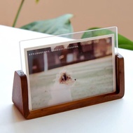 Solid Wood Picture Frame Table Acrylic Creative Photo Frame Home Decoration Gift Wooden Image Frame 