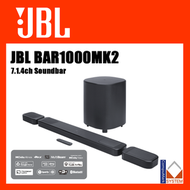 JBL - 全新 BAR 1000MK2 7.1.4 聲道真無線環繞全能Soundbar 系統 BAR1000MK2 JBL
