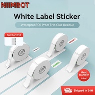 Niimbot B18 White/Silver/Black Label Sticker Waterproof Oil Proof Keep 10 Years+ Thermal Transfer La