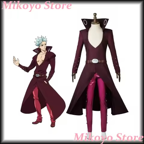 The Deadly Sins Costume The Seven Deadly Sins Fox's Sin of Greed Ban Cosplay Costume Custom Made Ful